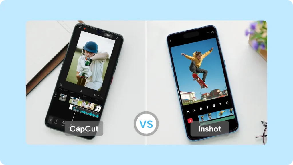 CapCut vs Inshot Explore Which is Best Video Editing App