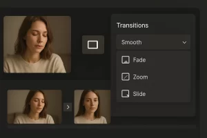 Step 6 Use Transitions Between Clips