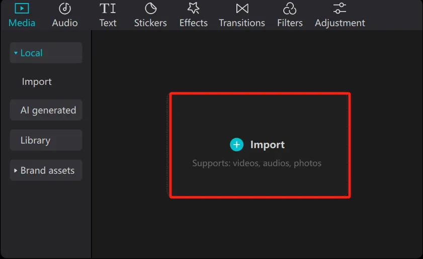 Import Your Video