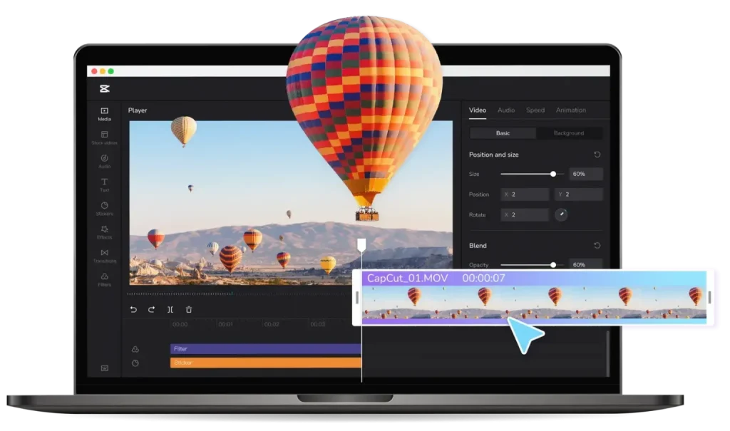 CapCut Mod APK for PC Download (Latest Version) in 2025 2 Capcut Mod Apk for PC
