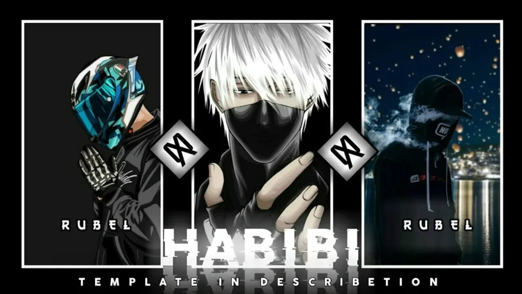 habibi capcut template